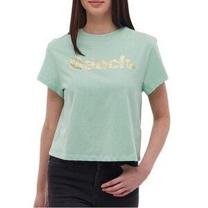 Bench Dna Women's Oona Chest Logo Tee NWT Size M